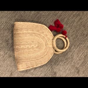 Boho beach bag with tassel